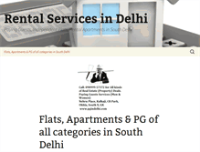 Tablet Screenshot of pgindelhi.com